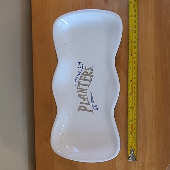 PLANTERS MR. PEANUT Vintage Ceramic Shelling/Nut Serving Dishes/Serving Tray Set - Picture 11 of 17